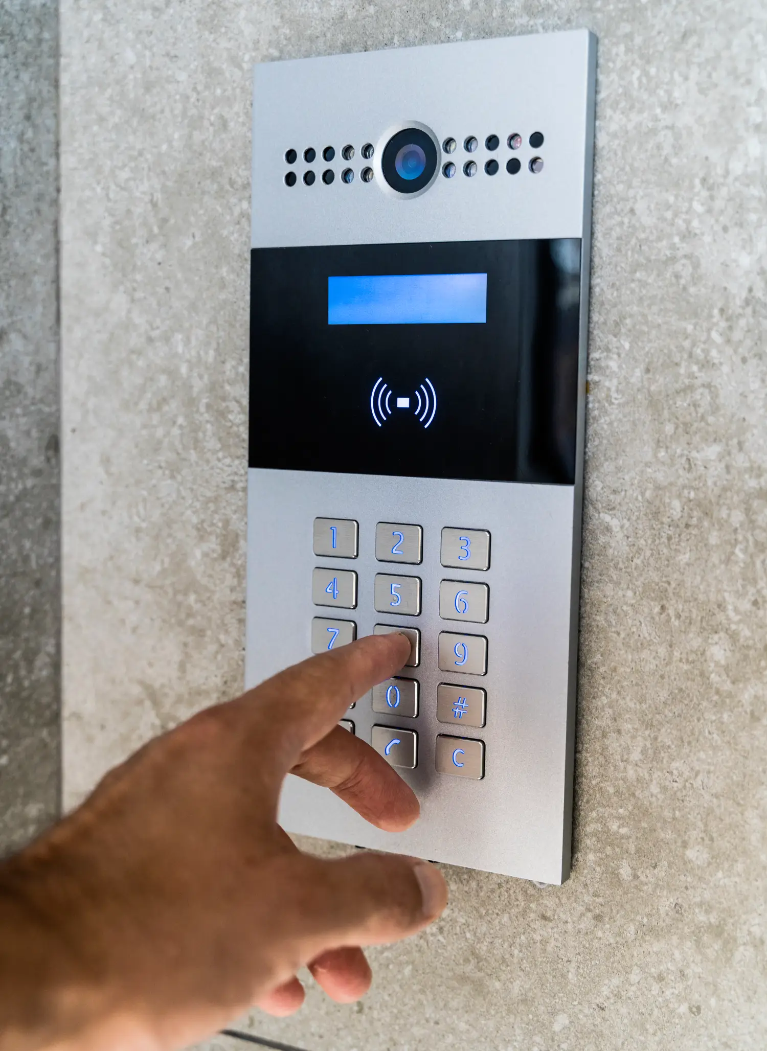 Security system installation